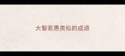 大智若愚类似的成语