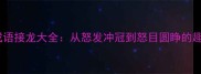 怒字开头的成语接龙大全从怒发冲冠到怒目圆睁的趣味学习指南