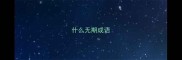 什么无期成语