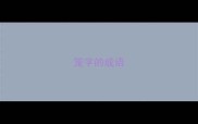 笼字的成语