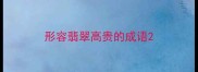形容翡翠高贵的成语