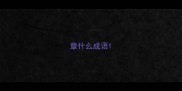 章什么成语