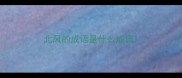 北风的成语是什么成语