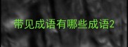 带见成语有哪些成语