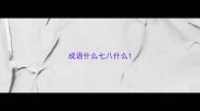 成语什么七八什么