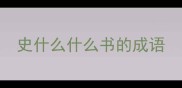 史什么什么书的成语