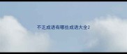 不乏成语有哪些成语大全